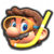 Mario (Swimwear)'s icon from Mario Kart Tour