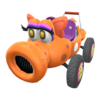 The Orange Turbo Birdo from Mario Kart Tour