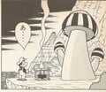 Kinoko Sennin de Arushindo turned into a mushroom