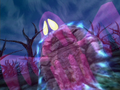 "The Tombstone's Ghostly Glow"