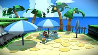 Bloo Bay Beach from Paper Mario: Color Splash
