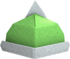 A Spike Helmet from Paper Mario: Color Splash.