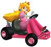 Artwork of Princess Peach from Mario Kart: Super Circuit