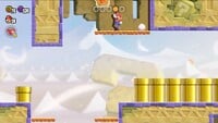 The third Wonder Token in the level Pipe Park in Super Mario Bros. Wonder