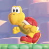 Squared screenshot of a red Koopa Troopa from Super Mario Bros. Wonder.