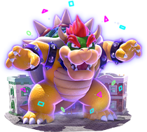 Impostor Bowser artwork for Super Mario Party Jamboree