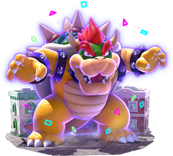 Impostor Bowser artwork for Super Mario Party Jamboree