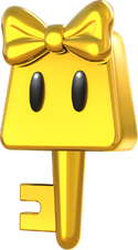 Artwork of a Skeleton Key from Super Mario Party Jamboree