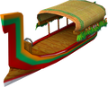 Model of the red boat