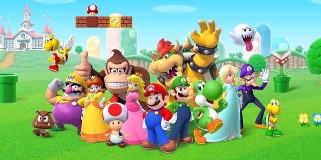 File:SuperMario - MushroomKingdomCharacters - NewVersion.jpg - Super ...