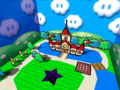View of Peach's Castle Toy Box BG.png