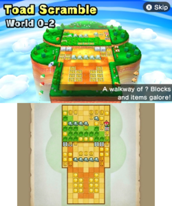 World 0-2 from Mario Party: Star Rush