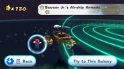 Bowser Jr.'s Airship Armada in the game Super Mario Galaxy.