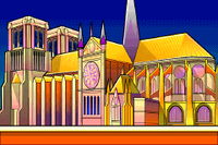 Cathedral of Notre Dame in Mario is Missing!