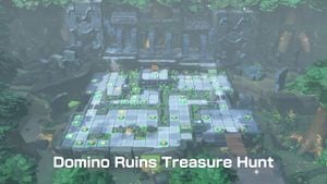 Domino Ruins Treasure Hunt Board