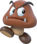 Artwork of a Goomba from Super Mario 3D World (later reused for Super Mario Party)