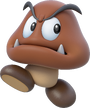 Artwork of a Goomba from Super Mario 3D World (later reused for Super Mario Party)