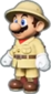 Mario's Explorer Outfit icon in Mario Kart Live: Home Circuit