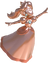 Pink Gold Peach from Mario Kart Tour