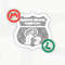 A sticker in Mario Kart World