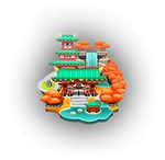 Unnamed autumn course icon from Mario Kart World