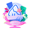 A sticker in Mario Kart World