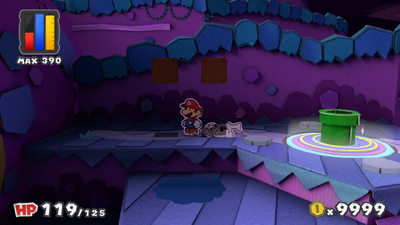 Location of the 29th hidden block in Paper Mario: Color Splash, not revealed.