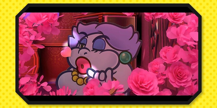 Image of Flurrie shown with the third question of the Paper Mario Personality Quiz.
