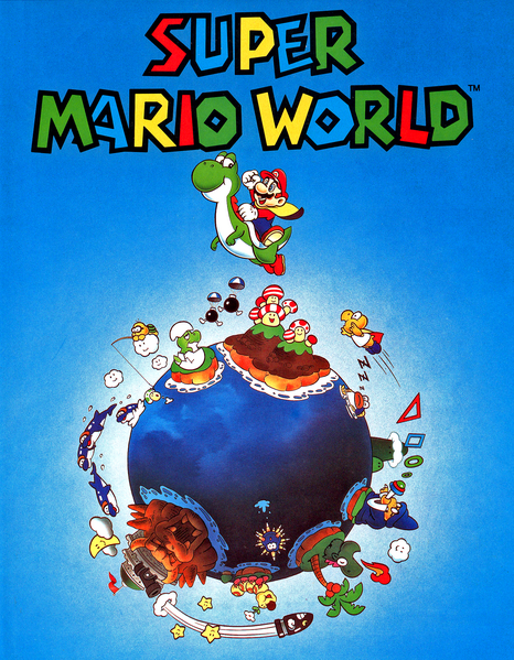 File:Promotional poster Super Mario World.png