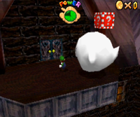 Big Boo's Balcony from Super Mario 64 DS
