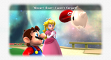 Luma bidding farewell to Mario and Peach.