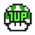 1-Up Mushroom icon in Super Mario Maker 2 (Super Mario Bros. 3 style)