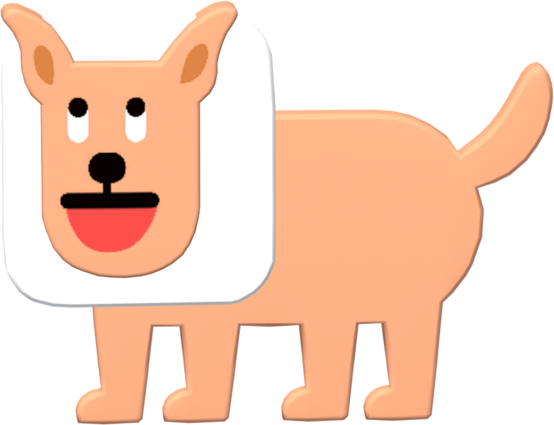 File:SMM2 Undodog model.png