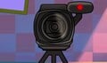 Wario's camera turned on