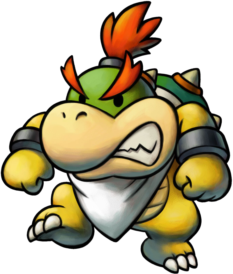 The animators had no right to make Bowser look this devastated. We