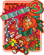 The cabinet artwork for Donkey Kong 3.