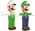 Luigi and Fire Luigi