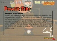 One of the Mario Kart 64 Collectible Trading Cards.