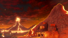 The course icon for Wii Grumble Volcano in Mario Kart 8 Deluxe