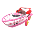 Metal tires (pink) on the Coral Jet Cruiser
