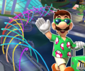The course icon of the R variant with Luigi (Vacation)