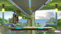 Mario Circuit stage in Super Smash Bros. Ultimate