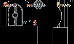 Mario in Castle Bleck