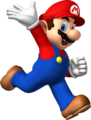 Mario waving