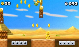 World 2-1 (New Super Mario Bros. 2) - Super Mario Wiki, the Mario ...