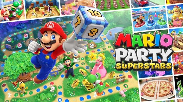 Picture shown when the player matches all cards in a Mario Party Superstars-themed Memory Match-up activity