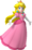 Artwork of Princess Peach for Mario Party 8 (Reused in Super Mario Galaxy and Super Mario Run)