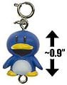 A Penguin Suit keychain from New Super Mario Bros. Wii