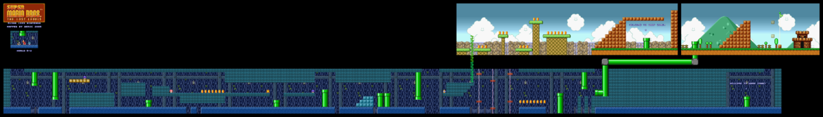 File:SMAS LL World 5-2 Map.png - Super Mario Wiki, the Mario encyclopedia