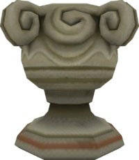 Rendered model of a torch from Super Mario Galaxy.